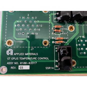 AMAT 0100-03317 GT GPLIS Temperature Control Board